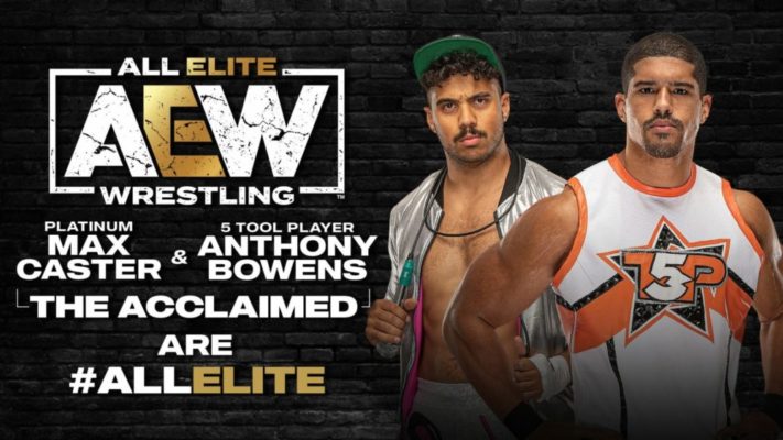 AEW Signs Max Caster & Anthony Bowens