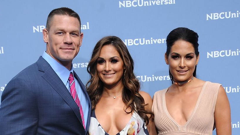 John Cena Bella Twins