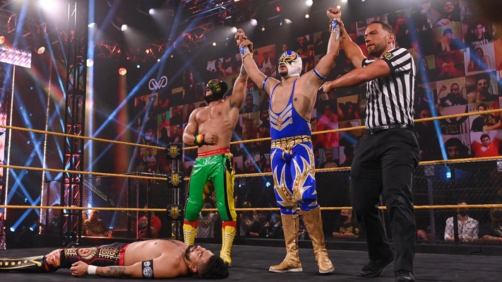 Lucha House Party invaded NXT