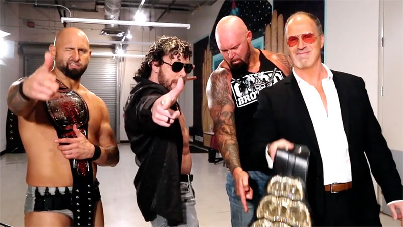 Kenny Omega, Gallows & Anderson Will Reunite At Impact Hard to Kill (1/16)