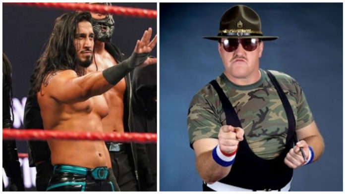 Mustafa Ali and Sgt Slaughter