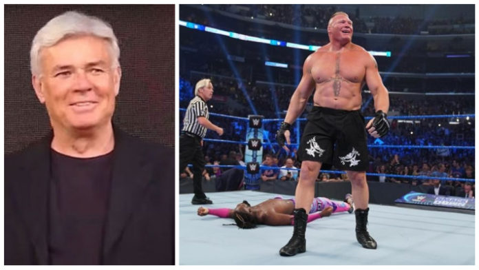 Eric Bischoff on Brock Lesnar beating Kofi Kingston