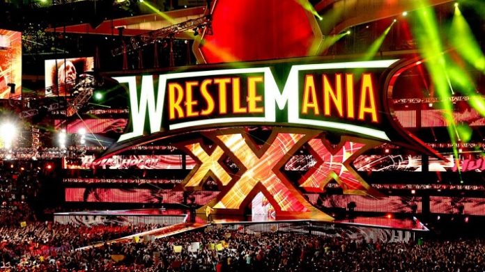 WrestleMania stage