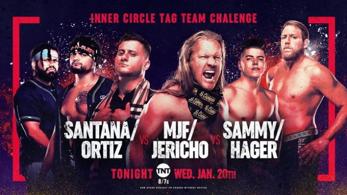 inner circle tag team challenge dynamite feature