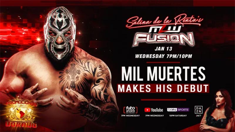 Mil Muertes To Debut On MLW Fusion This Week