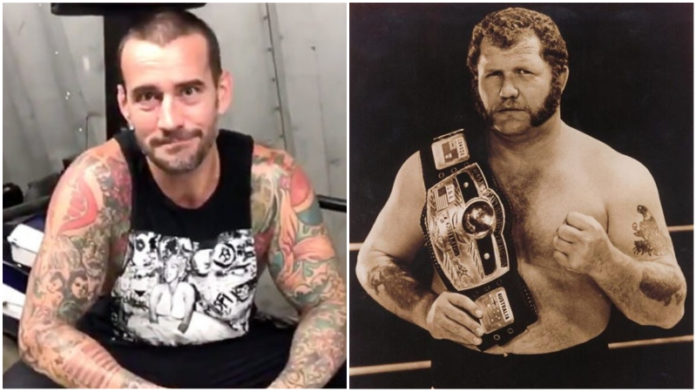 CM Punk and Harley Race