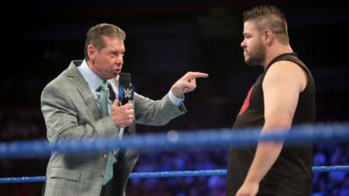 Vince McMahon Kevin Owens 