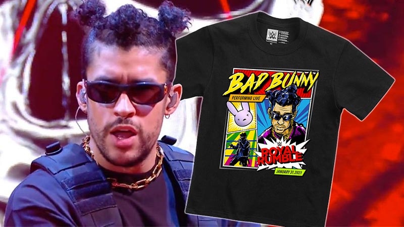 Bad Bunny Selling A Ton Of Merchandise At WWE Shop