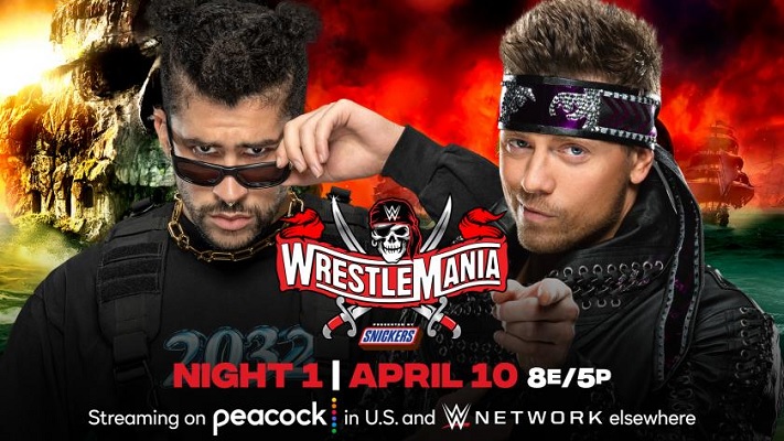 The Miz vs Bad Bunny at WrestleMania