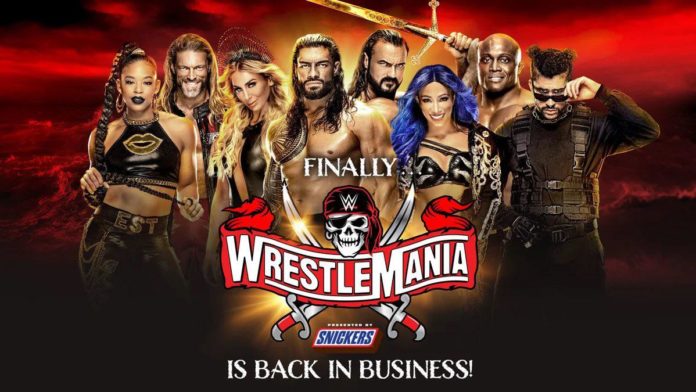 WrestleMania 37 poster