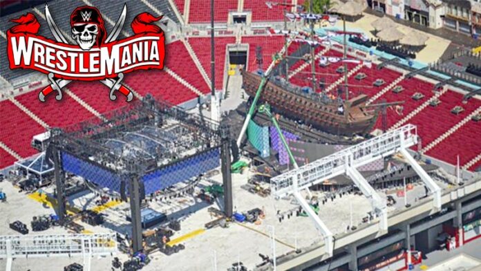 WWE WrestleMania 37 Set (Under Construction)