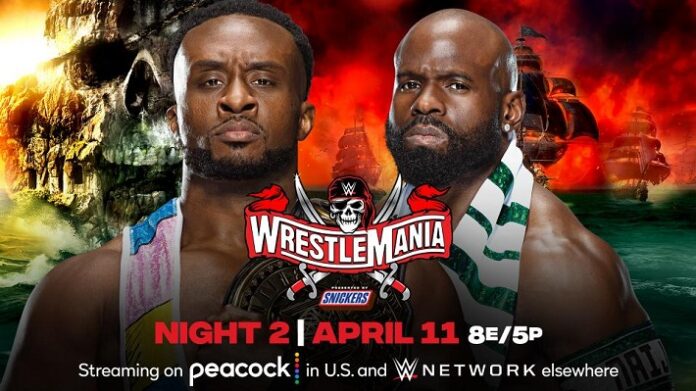 Big E vs Apollo Crews at WrestleMania