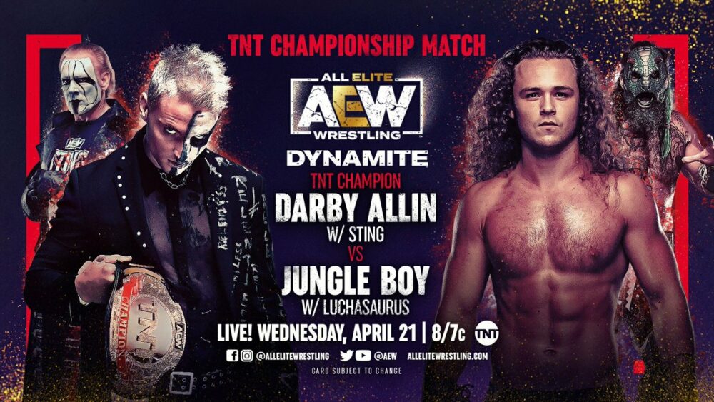 Jungle Boy To Challenge Darby Allin For The TNT Title On AEW Dynamite