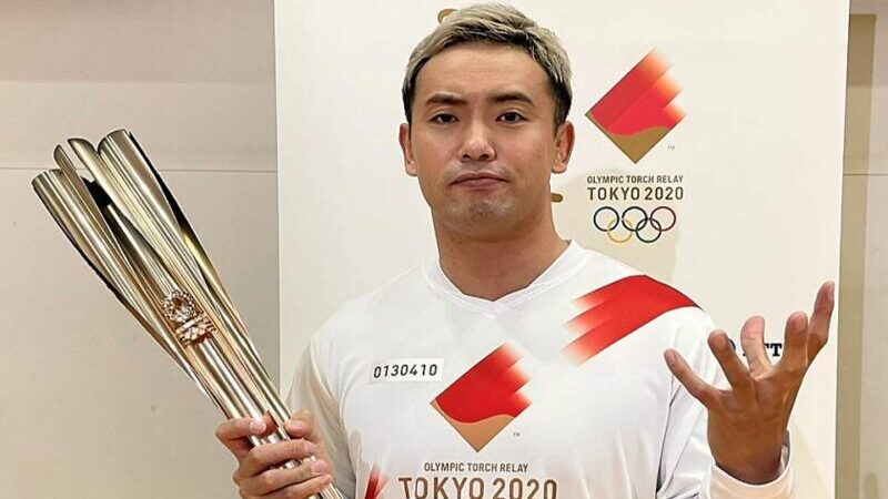 Kazuchika Okada Serves As Olympic Torch Bearer