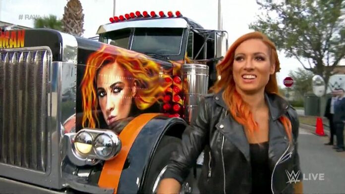 Becky Lynch Truck