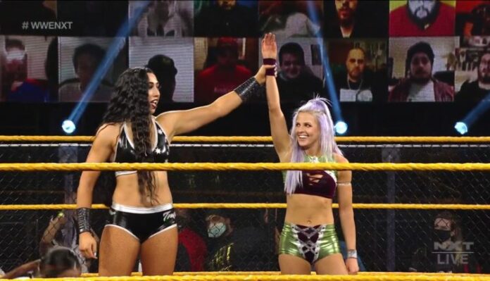 Candice LeRae and Indi Hartwell