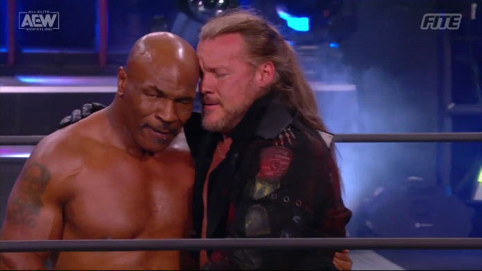 Mike Tyson and Chris Jericho 