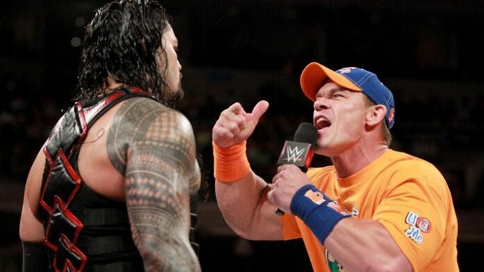 Roman Reigns and John Cena