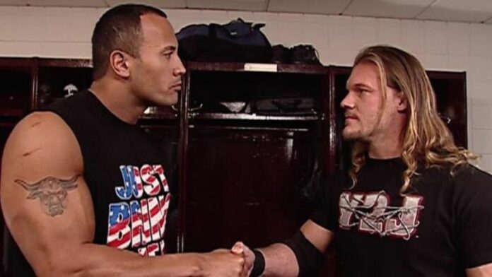 The Rock and Chris Jericho