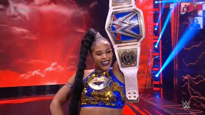 Bianca Belair Keeps SmackDown Women’s Title At WWE WrestleMania Backlash