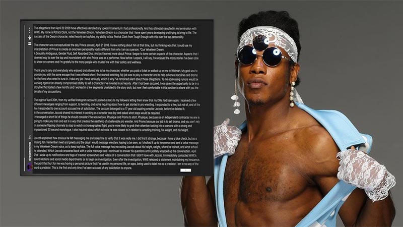 Velveteen Dream Issues Statement On WWE Release & Allegations