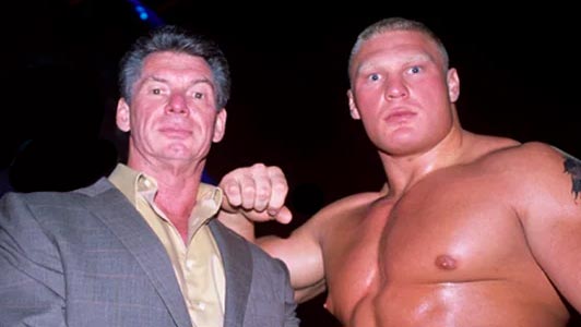 Vince McMahon Brock Lesnar