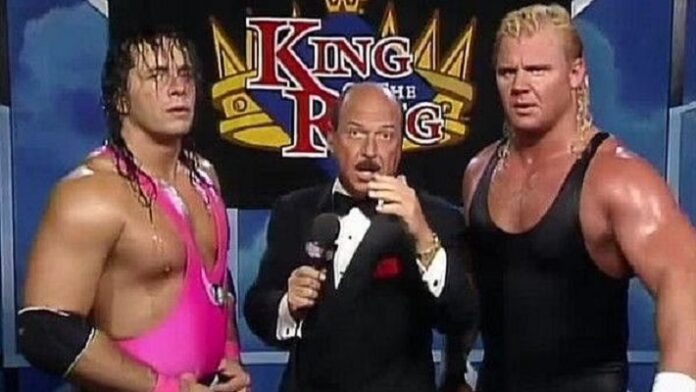 Bret Hart and Curt Hennig