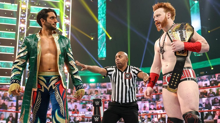 Mansoor face Sheamus in his Raw debut