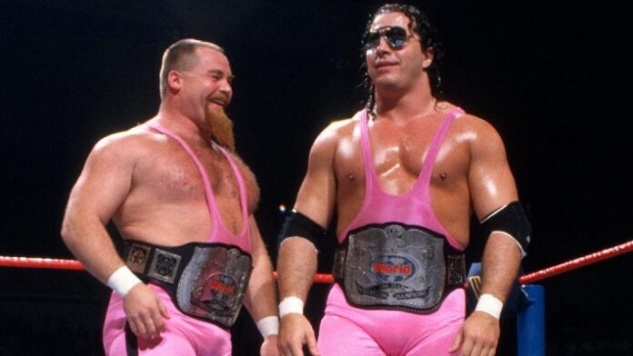 Bret Hart and Jim Neidhart 'The Hart Foundation'