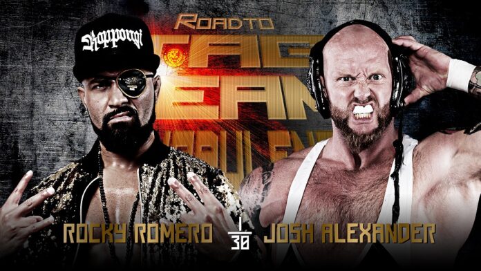 Rocky Romero Josh Alexander NJPW Strong