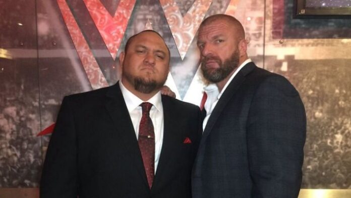 samoa joe triple h