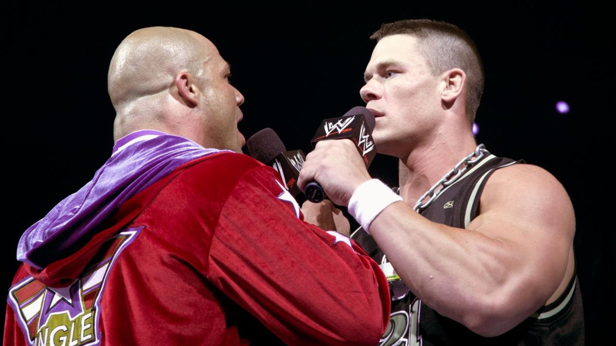 Kurt Angle John Cena