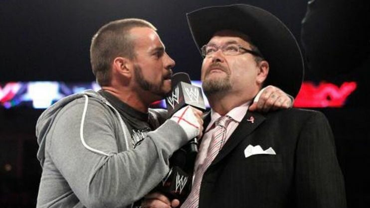 CM Punk and Jim Ross