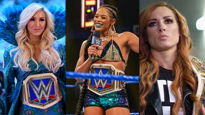 Charlotte Bianca Belair Becky Lynch