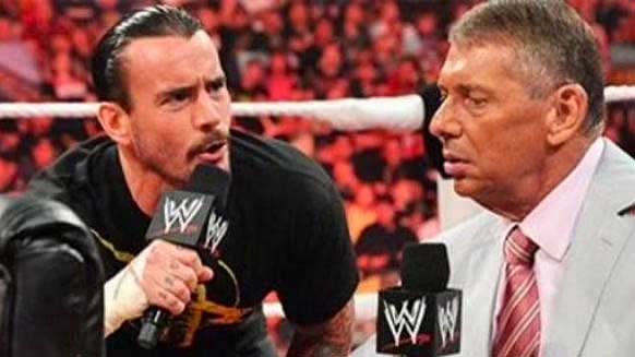 CM Punk Vince McMahon