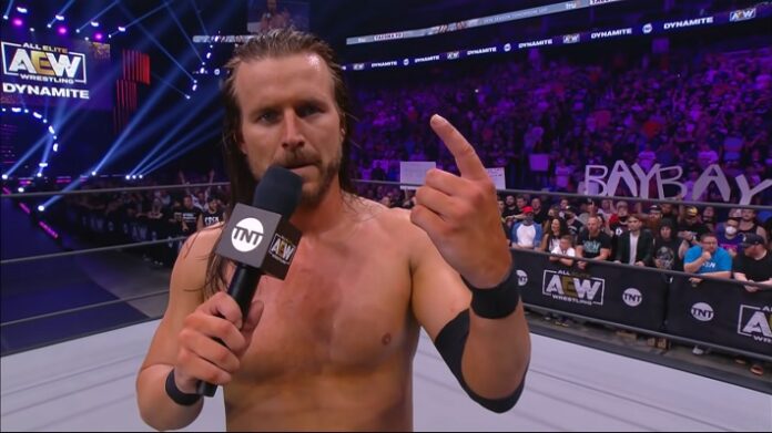 Adam Cole made his in ring debut on AEW Dynamite