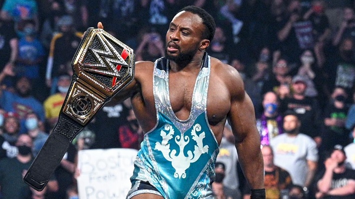 Big E with the WWE championship