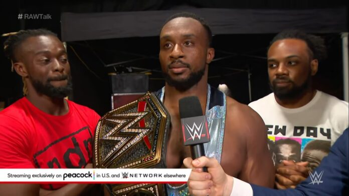 Big E with the WWE championship