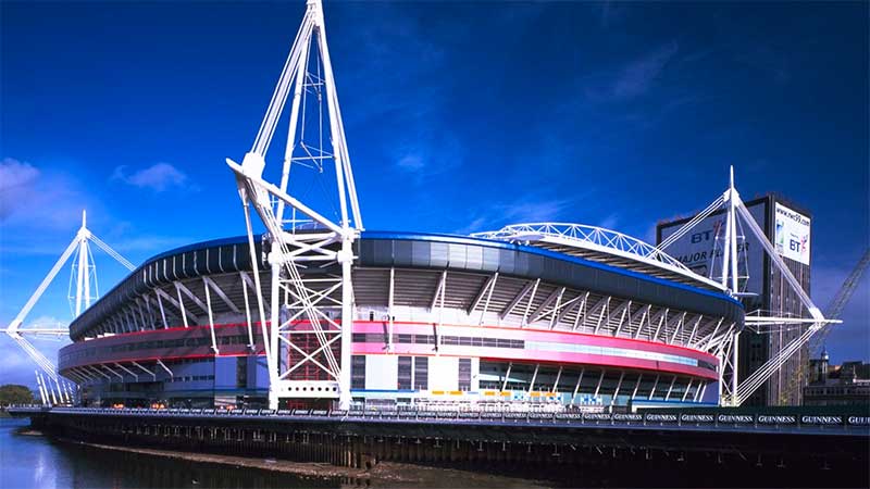 Principality Stadium in Cardiff