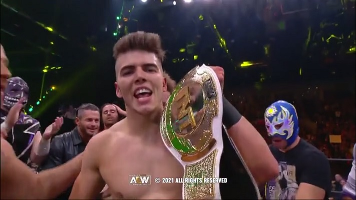 Watch Sammy Guevara Win The TNT Title On AEW Dynamite