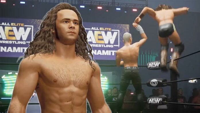 AEW Game with Jungle Boy