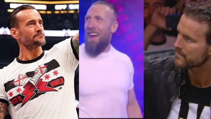 CM Punk Bryan Danielson Adam Cole