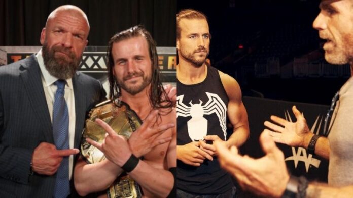 Adam Cole Triple H Shawn Michaels