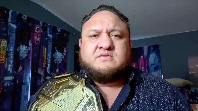 Samoa Joe Reveals Why He Relinquished the NXT Title Last Year