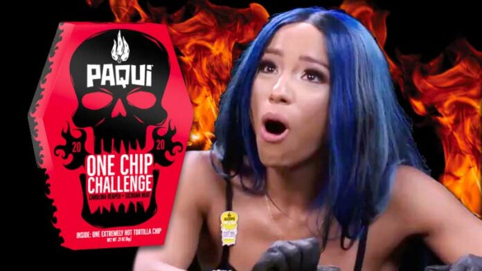 Sasha Banks One Chip Challenge