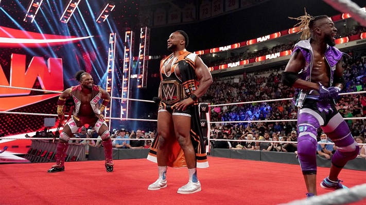 WWE champion Big E, Xavier Woods and Kofi Kingston, 'The New Day'