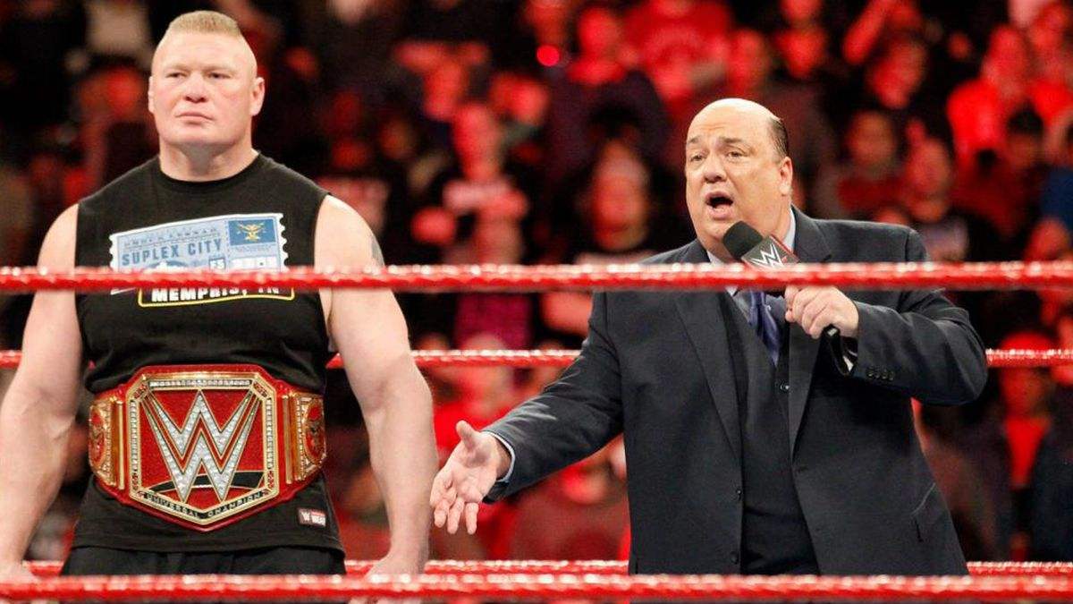 Brock Lesnar Paul Heyman