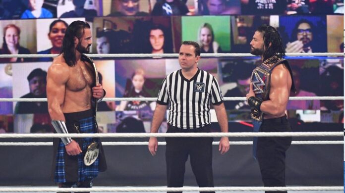 Drew McIntyre faced Roman Reigns at Survivor Series 2020