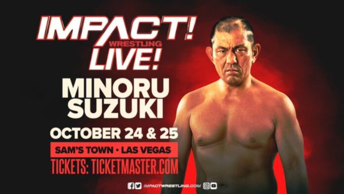 Minoru Suzuki Impact Wrestling