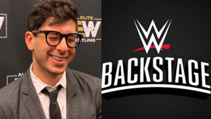 Tony Khan WWE Backstage